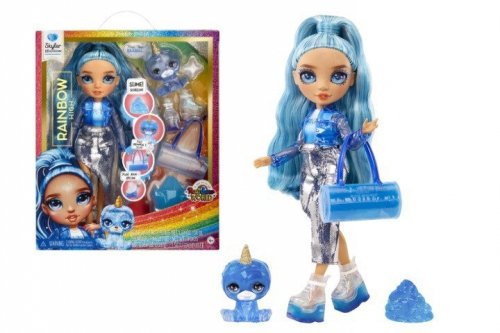 Rainbow High Classic Rainbow Fashion Doll- Skyler (blue)