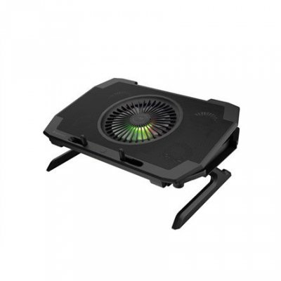 GENESIS Oxid 850 podkładka chłodząca do laptop 43,9 cm (17.3&quot;) 2500 RPM Czarny