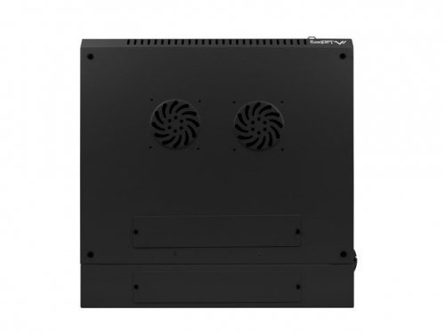 LANBERG SZAFA WISZĄCA DWUSEKCYJNA 19&quot; 9U 600X600 (DRZWI SZKLANE, CZARNA RAL9004) WF02-6609-10B
