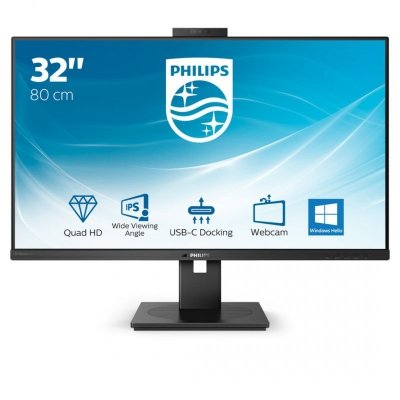 Philips P Line 326P1H/00 LED display 80 cm (31.5&quot;) 2560 x 1440 px Quad HD Czarny