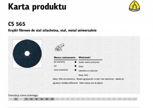 K.FIBRA KRĄŻEK  125 gr. 36 CS565 /25szt