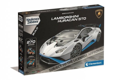 Clementoni Naukowa zabawa. Laboratorium mechaniki Lamborghini Huracan STO