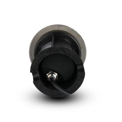 Oprawa gruntowa V-TAC VT-7677 najazdowa 230V IP65 GU10 (SKU 7515) Czarny, Srebrny