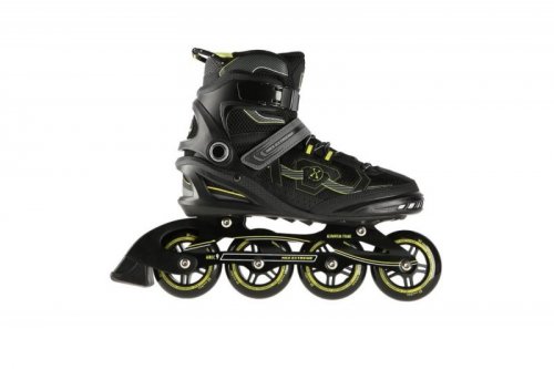 ŁYŻWOROLKI NILS EXTREME NA9157 CZARNO-ZŁOTE  ROZM. 39