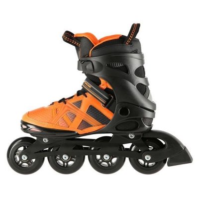 Łyżworolki NILS Extreme NA14112 czarno-pomarańczowe rozm. 43