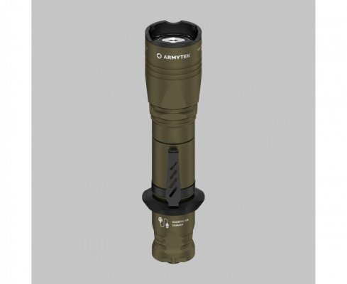 Latarka Armytek Dobermann PRO MAGNET USB Olive