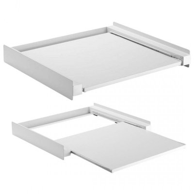 Łącznik pralki z suszarką  półka Maclean, aluminium, uniwersalny, max 60kg, MC-890