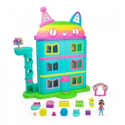 Gabby&#039;s Dollhouse Rainbow-Themed Celebration Dollhouse domek dla lalek