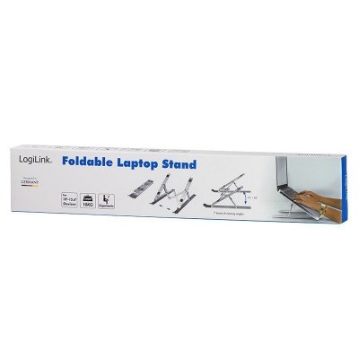 LogiLink AA0134 stojak na laptop Podstawka na notebooka Srebrny 40,6 cm (16&quot;)