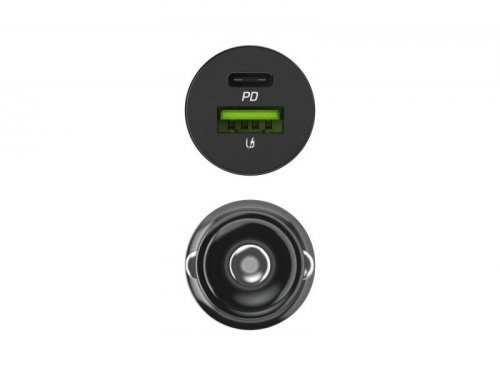 GREEN CELL ŁADOWARKA SAMOCHODOWA GC POWERRIDE NANO38 38W 6A 1X USB-C 1X USB-A