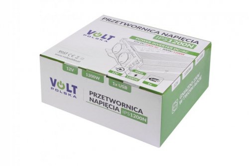 VOLT PRZETWORNICA VOLT POLSKA IPS-1200 12V 230V 800/1200W
