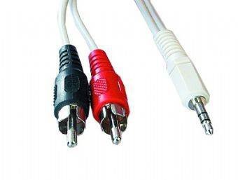 KABEL AUDIO 3.5MM TO 2RCA 5M CCA-458-5M GEMBIRD