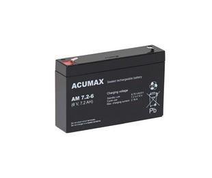 BATERIA 6V 7.2AH AM7.2-6 ACUMAX  EMU