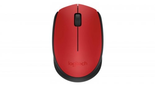 MYSZ USB OPTICAL WRL M171 RED 910-004641 LOGITECH