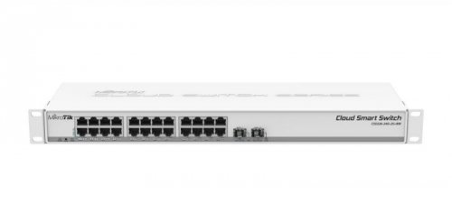 PRZEŁĄCZNIK SIECIOWY 24PORT 1000M 2SFP+ CSS326-24G-2S+RM MIKROTIK