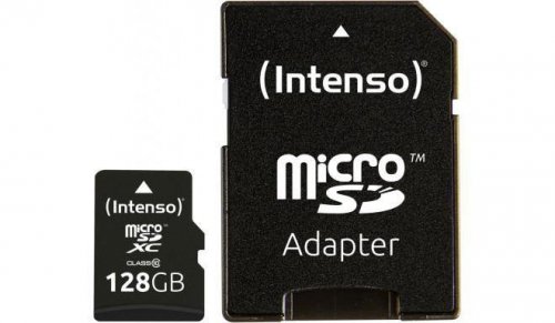 PAMIĘĆ MICRO SDXC 128GB C10 W/ADAPTER 3433491 INTENSO
