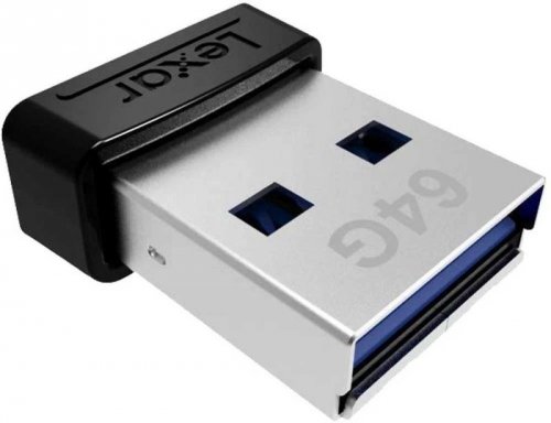 MEMORY DRIVE FLASH USB3.1 64GB/S47 LJDS47-64GABBK LEXAR