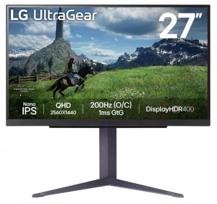 MONITOR LCD 27&quot; IPS/27GS85Q-B LG