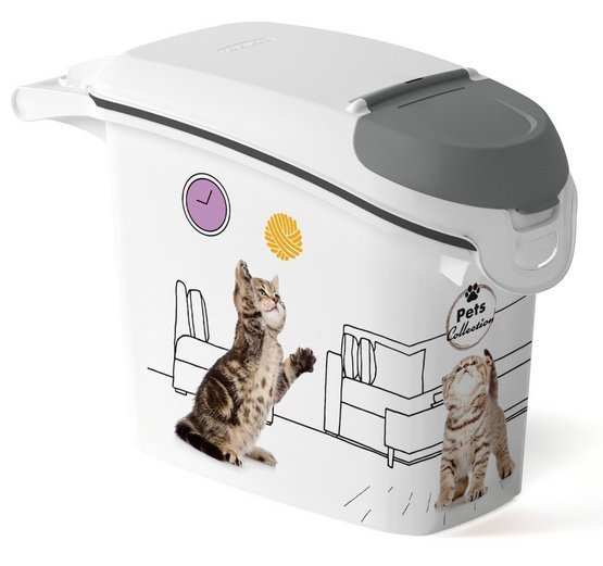 Curver Pet Life Pojemnik na kocią karmę lub żwirek 6kg