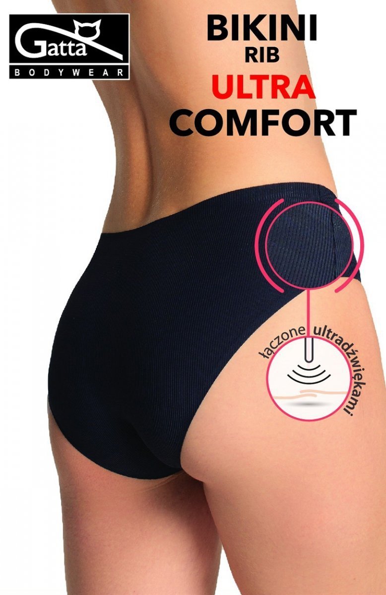 Gatta Bikini Rib Ultra Comfort Figi Damskie Intimiti Pl