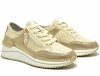 Półbuty sneakersy skóra 37 beżowe SOKOLSKI 391 beż skórzane