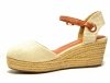 Sandały WRANGLER 40 BELA espadryle beżowe na koturnie
