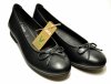 Baleriny damskie 39 JANA 22163 czarne półbuty balerinki