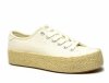 Półbuty espadryle 39 trampki LEE COOPER białe 3284 kremowe