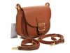 TOREBKA listonoszka DAVID JONES 6831 camel brązowa damska