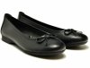 Baleriny damskie 39 JANA 22163 czarne półbuty balerinki