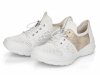 Półbuty sneakersy 39 RIEKER L3254 białe złote damskie żurowane