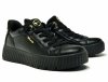 Półbuty 38 TAMARIS 83720 skóra sneakersy czarne skórzane step-in