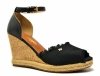 Sandały WRANGLER 37 LORETTA espadryle czarne na koturnie damskie 