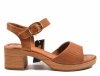 Sandały 41 JANA 28374 sandałki camel na obcasie