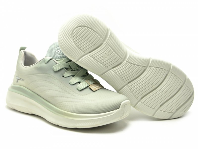 Sneakersy 39 TAMARIS 83710 półbuty sportowe zielone szare