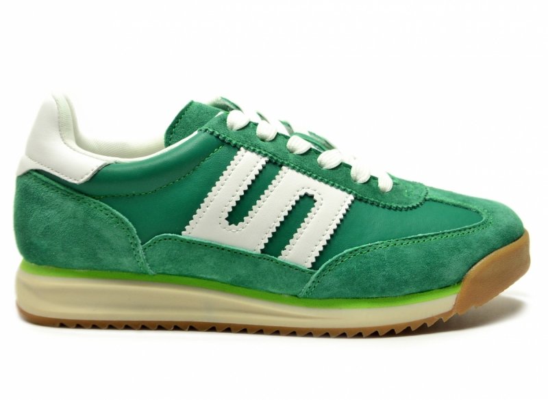 Sneakersy zielone 40 skóra FILIPPO 7686 skórzane półbuty