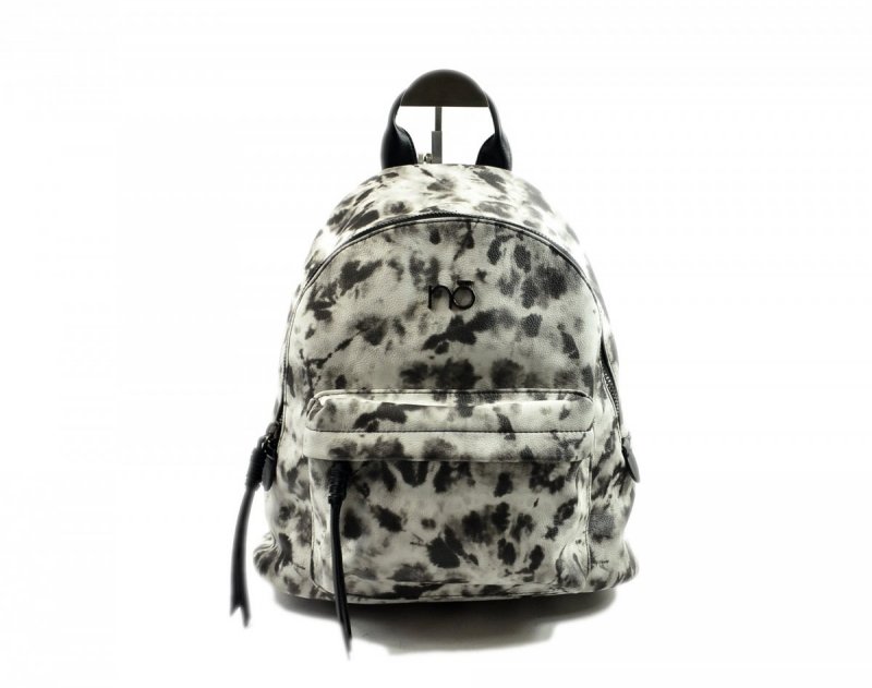 Plecak TOREBKA damska NOBO BAG 1160 czarny biały 