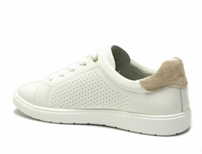 Półbuty 41 sneakersy 6738 skóra FILIPPO białe skórzane damskie