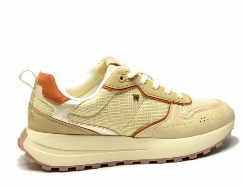 Sneakersy WRANGLER BONNIE 40 półbuty sportowe damskie beżowe camel