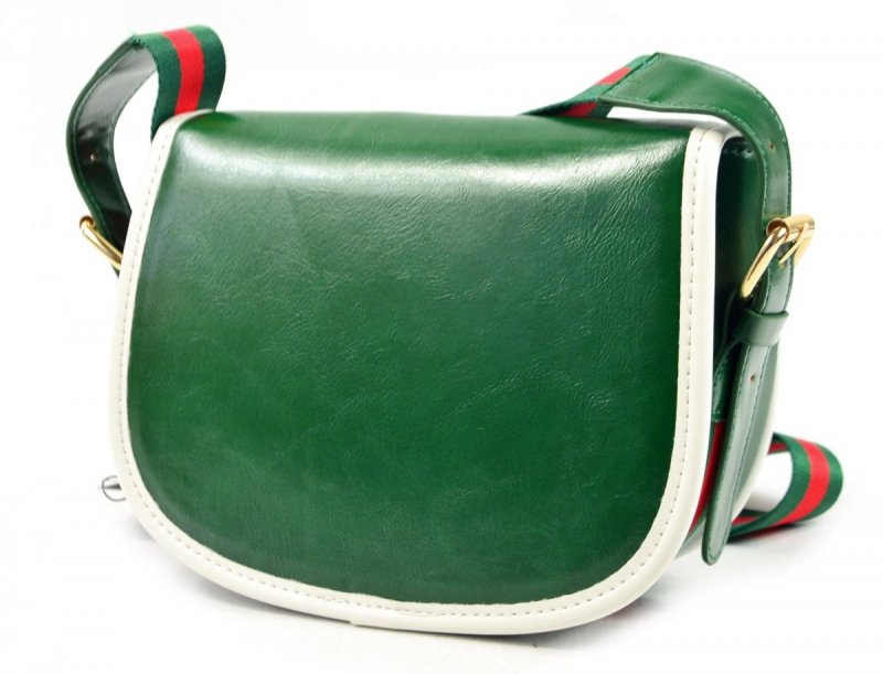 TOREBKA damska MONNARI BAG 1040 zielona listonoszka 