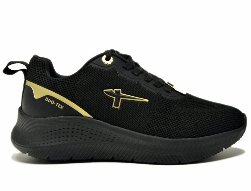 Sneakersy 39 TAMARIS 83728 półbuty sportowe czarne duo-tex