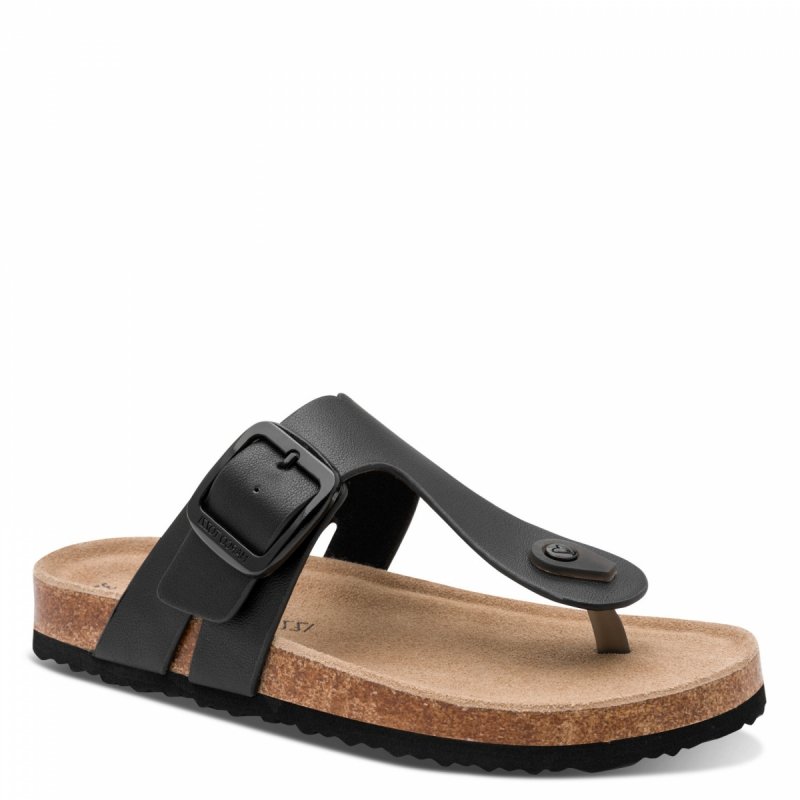 Klapki japonki czarne 36 MARCO TOZZI 27120 płaskie