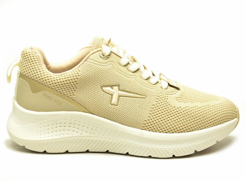 Sneakersy 40 TAMARIS 83728 półbuty sportowe beżowe duo-tex beż