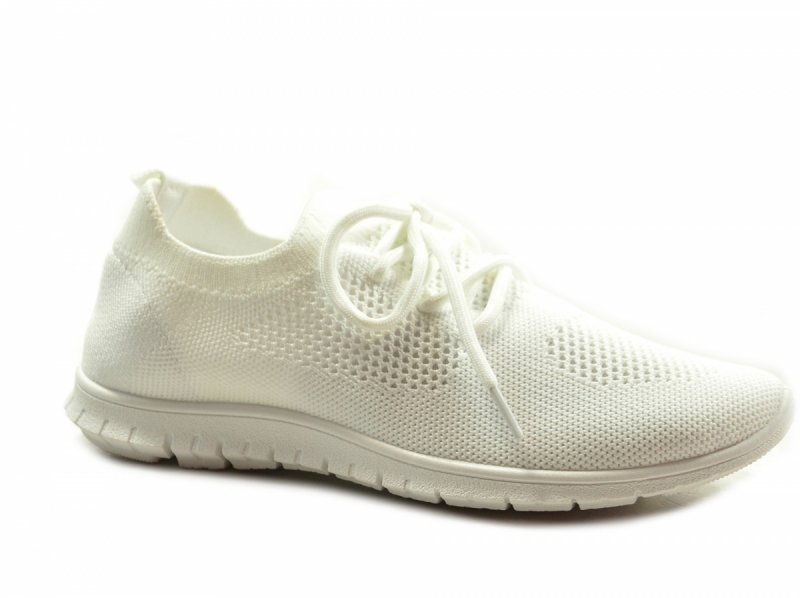 Półbuty sneakersy 40 FILIPPO 6258 białe