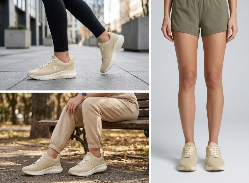 Sneakersy 37 TAMARIS 83728 półbuty sportowe beżowe duo-tex beż