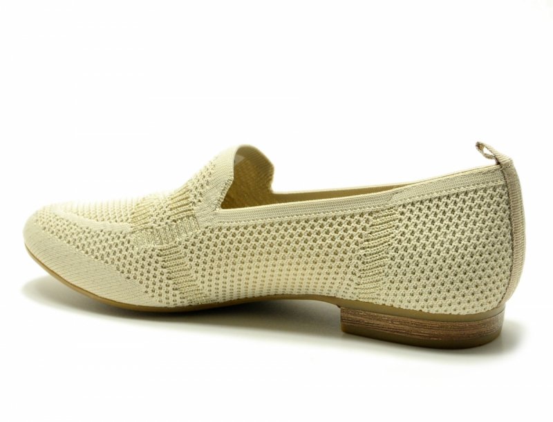 Półbuty mokasyny baleriny 37 JANA 24266 beżowe beż 