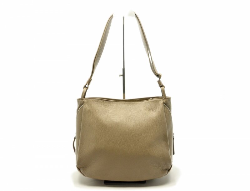 TOREBKA damska skóra MIKO skórzana taupe beżowa