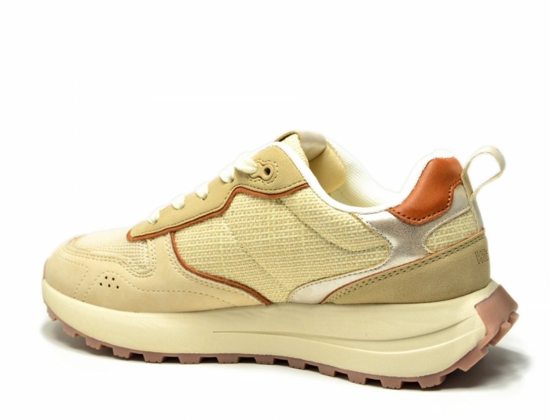 Sneakersy WRANGLER BONNIE 40 półbuty sportowe damskie beżowe camel