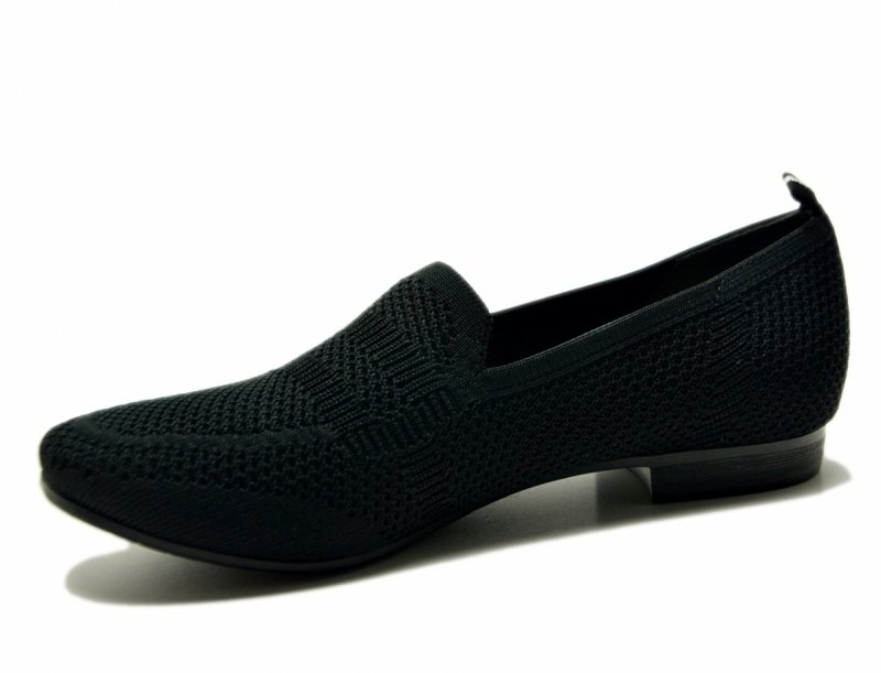 Półbuty mokasyny baleriny 41 JANA 24266 czarne