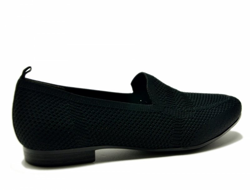 Półbuty mokasyny baleriny 38 JANA 24266 czarne